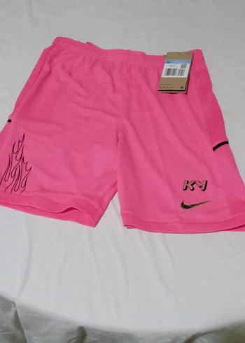 Nike DRI-FIT Orjinal Sıfır etiketli Kids Pembe Baskılı Şort - Görsel 2