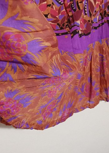 Orjinal MNG Marka Renkli Pilili Bohem Uzun Kadın Etek - Görsel 5