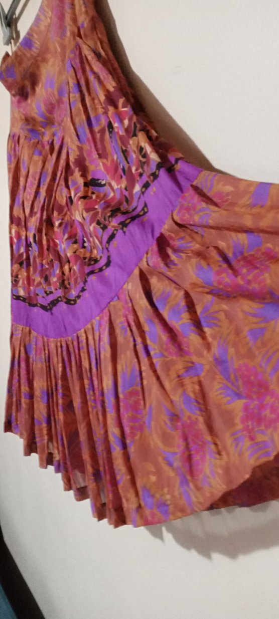 Orjinal MNG Marka Renkli Pilili Bohem Uzun Kadın Etek - Görsel 4