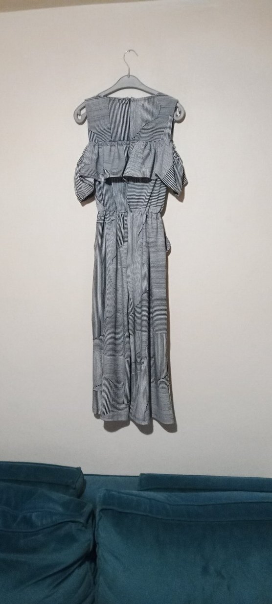 Golden Apple Çizgili Kadın Tulum - Görsel 2