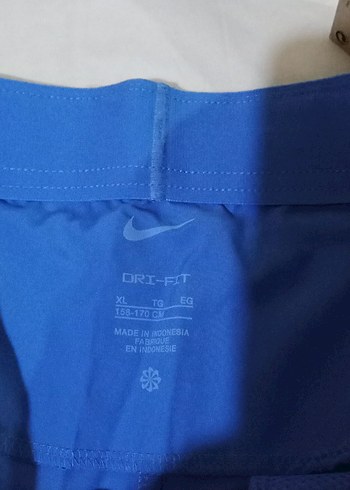 Orjinal Nike Marka DRI-FIT Enfant Şort  Etiketli Mavi Kids XL - Görsel 7