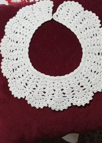 Tığ işi örnekli yaka modelleri - Görsel 3