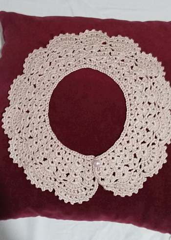 Tığ işi örnekli yaka modelleri - Görsel 6