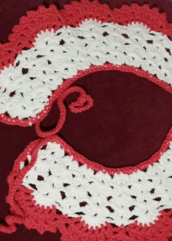 Tığ işi örnekli yaka modelleri - Görsel 5