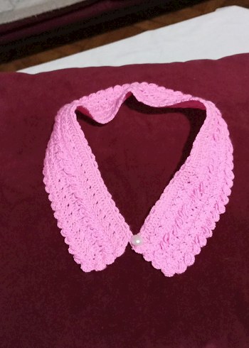 Tığ işi örnekli yaka modelleri - Görsel 8