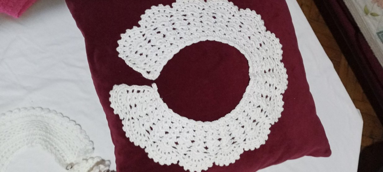 Tığ işi örnekli yaka modelleri - Görsel 4