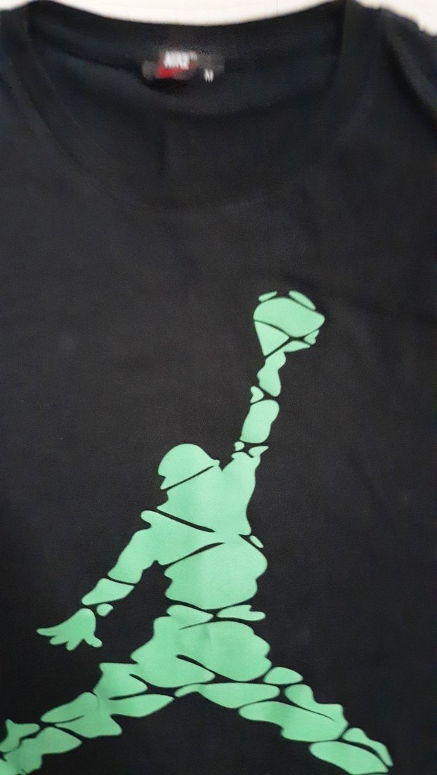 Yeşil Baskılı Erkek Tişört - Görsel 2