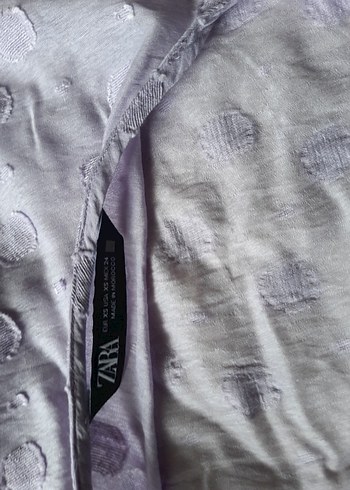 Lila Keten V Yaka Salaş Bluz - Görsel 4