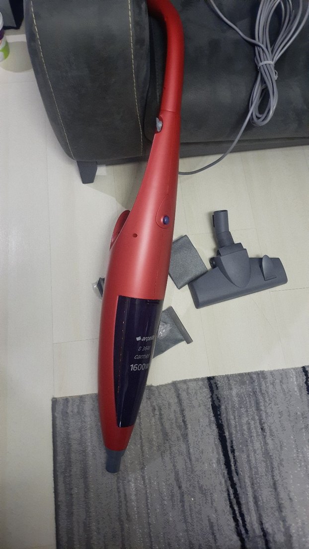 Arçelik Carmen 1600W Bordo Elektrikli Süpürge - Görsel 3
