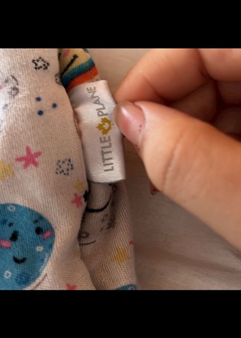 Renkli Desenli Bebek uyku Tulumu - Görsel 2