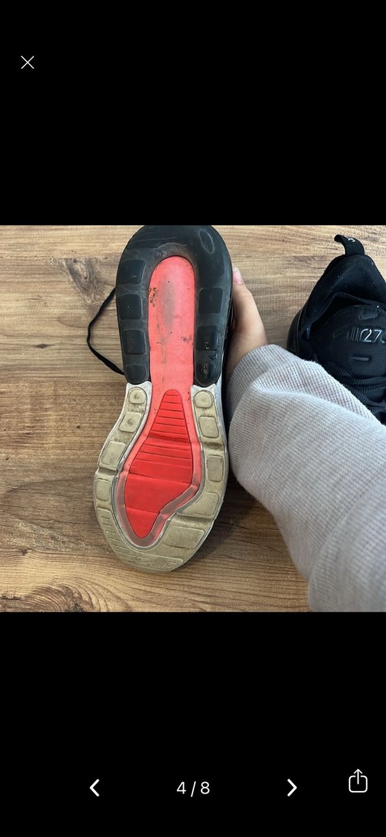 Siyah Bağcıklı Spor Ayakkabı - Görsel 3