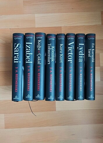 Katiller Çetesi Serisi 8 kitap 