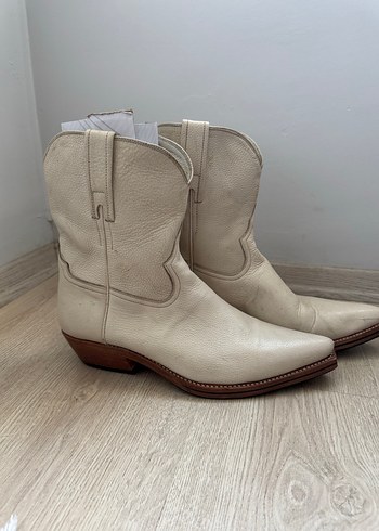 Erkek Deri Kovboy Botu - Görsel 2