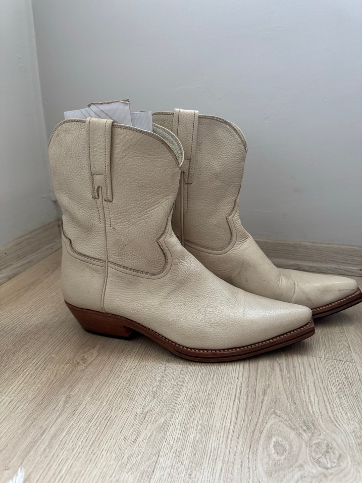 Erkek Deri Kovboy Botu - Görsel 2