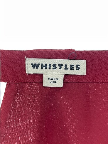38 Beden bordo Renk Whistles Bluz %70 İndirimli.