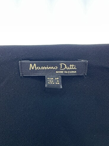 38 Beden siyah Renk Massimo Dutti Tunik %70 İndirimli.