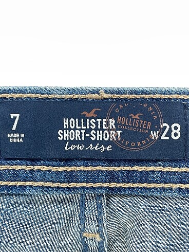 28 Beden mavi Renk Hollister Jean / Kot Şort %70 İndirimli.