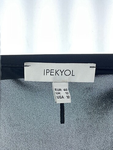 40 Beden siyah Renk ipekyol Kısa Elbise %70 İndirimli.