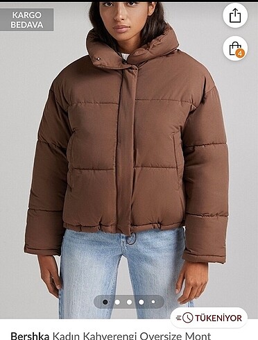 Bershka Şişme Mont