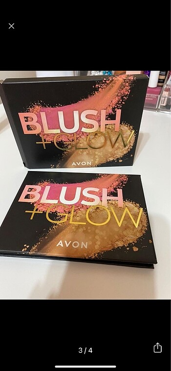 Avon blush and glow yüz paleti