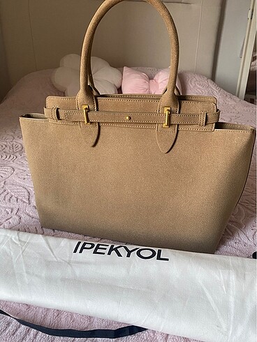 ipekyol İpekyol Boho Süet Tote Çanta