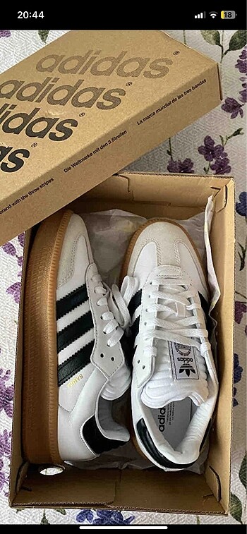 Adidas Adidas Samba Xlg Beyaz Ayakkabı