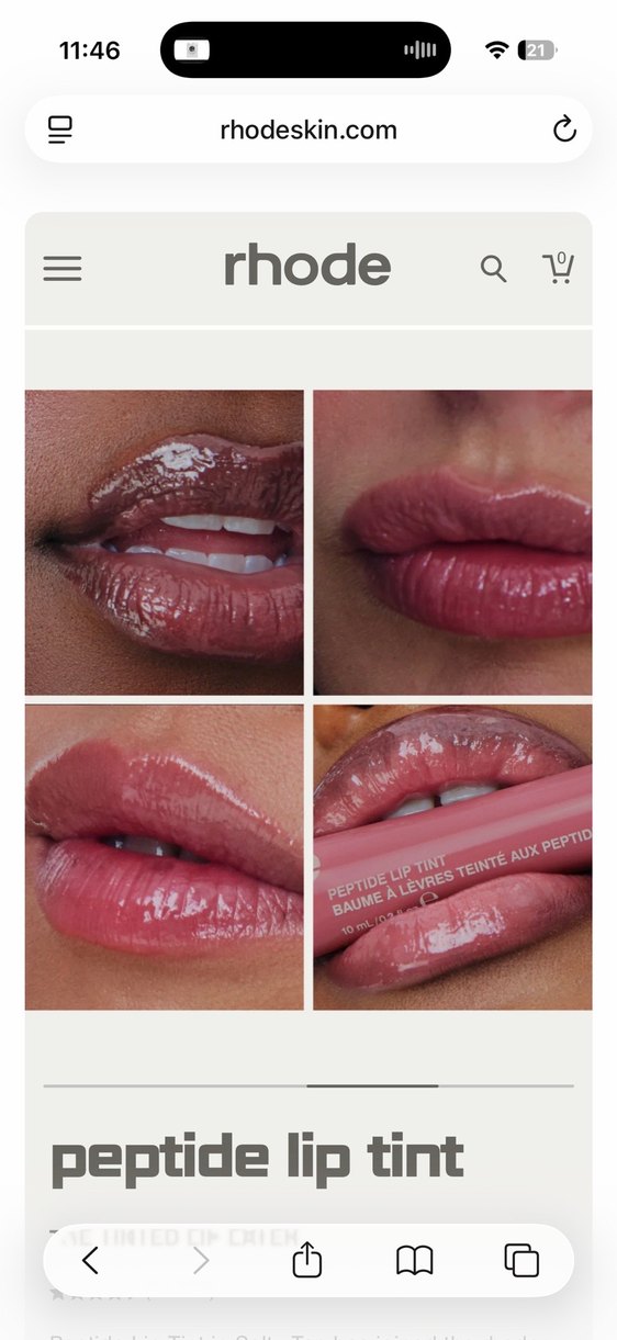 Rhode Lip Tint Salty tan - Görsel 2