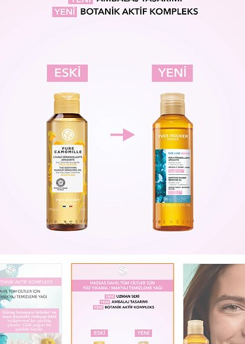 Yves rocher Yüz Temizleme Yağı - Görsel 4
