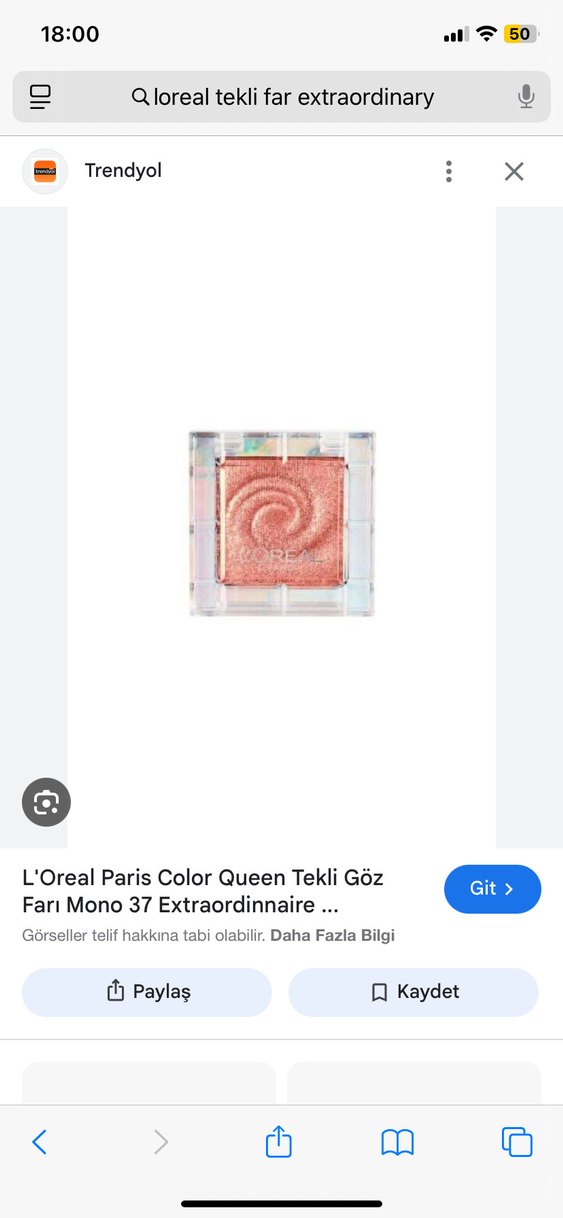 Loreal Paris Color queen tekli göz farı - Görsel 3