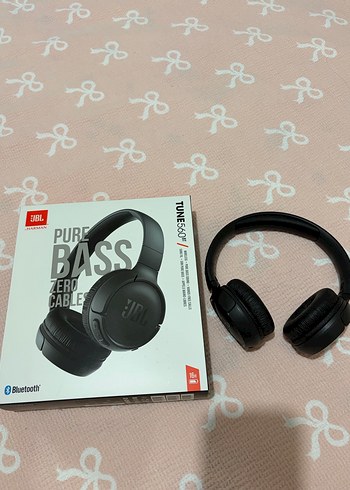 JBL tune wireless Bluetooth kulaküstü kulaklık siyah - Görsel 7