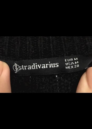 Stradivarius Balon Kollu örme kazak - Görsel 3