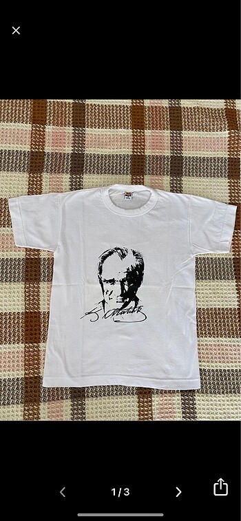 Atatürk baskılı tshirt