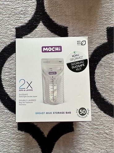 Mochi süt saklama poşeti