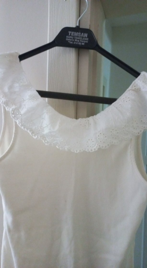 Kırık beyaz mini elbise xs S beden uyumlu - Görsel 2
