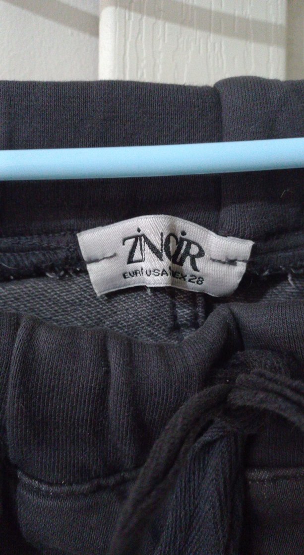 füme renk kargo tarzı Pantolon cepli paça lastikli M beden - Görsel 3