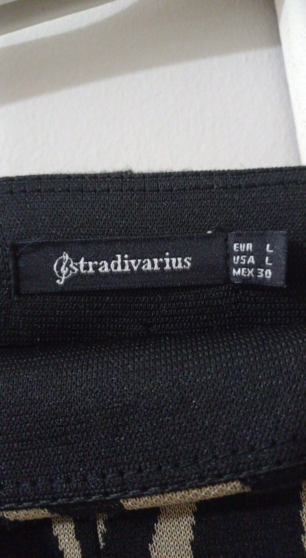 Zebra Desenli Uzun midi boy etek - Görsel 3