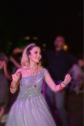 Parlak işlemeli nişanlık - Görsel 4