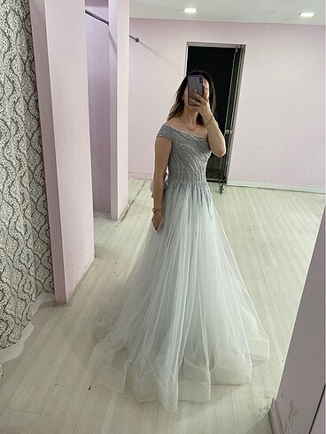 Parlak işlemeli nişanlık - Görsel 6