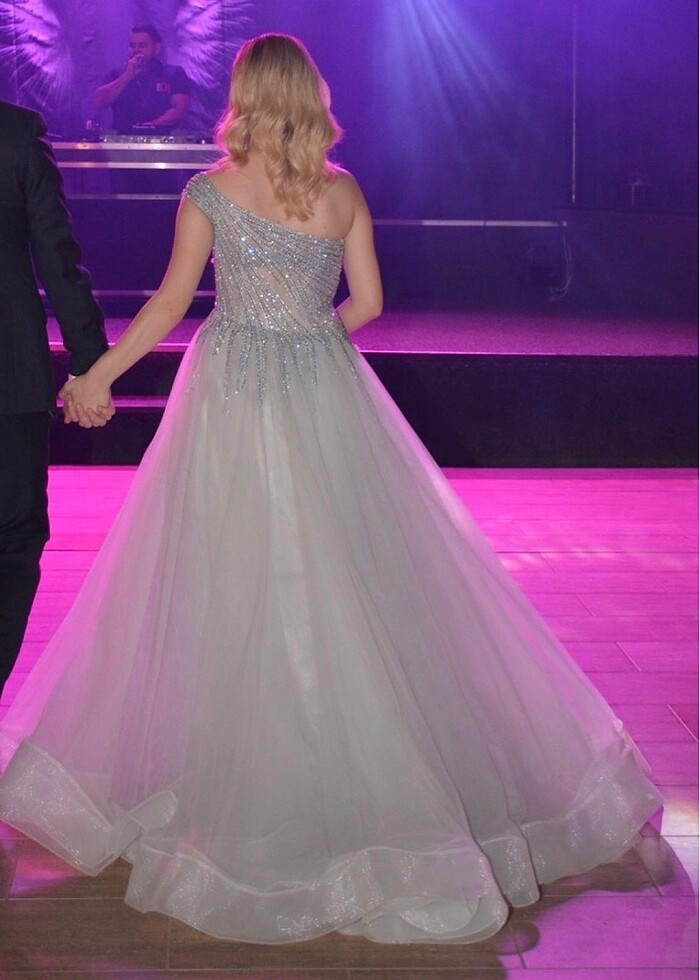 Parlak işlemeli nişanlık - Görsel 3