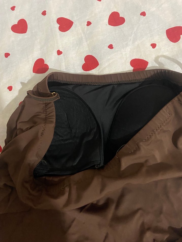 Kahverengi İp Askılı Kadın Mayo - Görsel 3