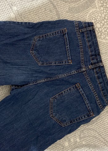 Kadın Mavi Denim Normal Kesim Jean - Görsel 3