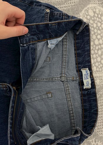 Kadın Mavi Denim Normal Kesim Jean - Görsel 2