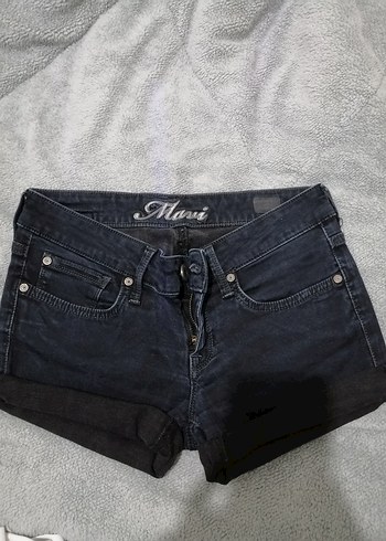 Lacivert Kadın Sort - Görsel 2