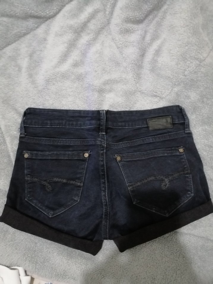 Lacivert Kadın Sort - Görsel 3