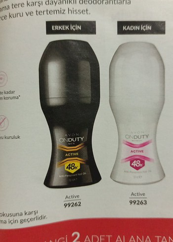 Avon Onduty Kadın Roll-On 48 Saat Koruma