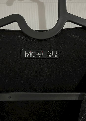 Siyah V Yakalı Transparan Mini Elbise - Görsel 4