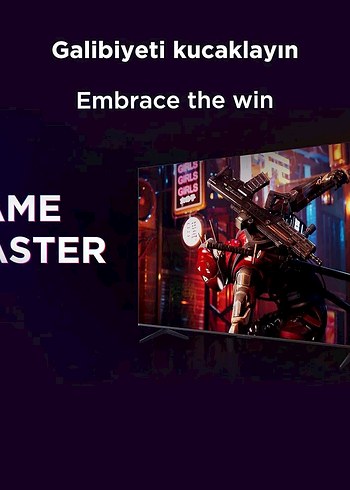 TCL 55 inç Akıllı TV 55T6C 4K QLED Renkli Quantum Crystal HDR10+ - Görsel 6