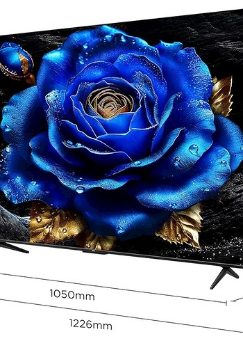 TCL 55 inç Akıllı TV 55T6C 4K QLED Renkli Quantum Crystal HDR10+ - Görsel 2