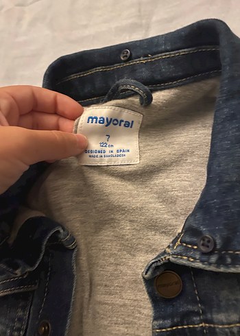 diğer Beden Düğmeli çocuk Denim Ceket 7 yaş 122cm