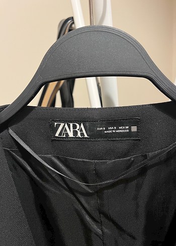 s Beden Zara Siyah Düğmeli Kadın Yelek